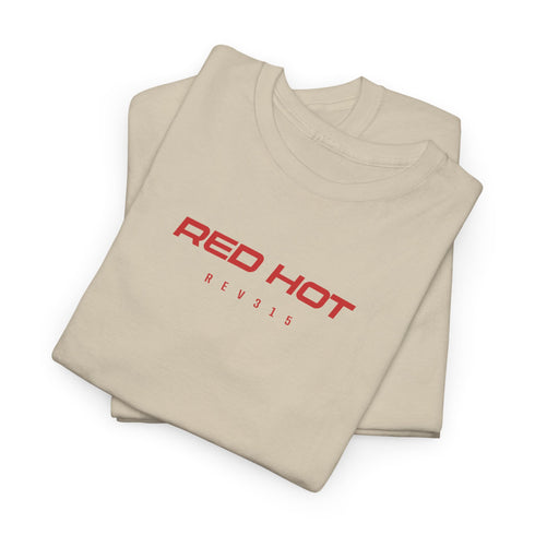 Red Hot Heavy Cotton T-Shirt