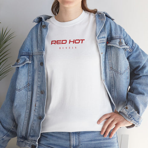 Red Hot Heavy Cotton T-Shirt