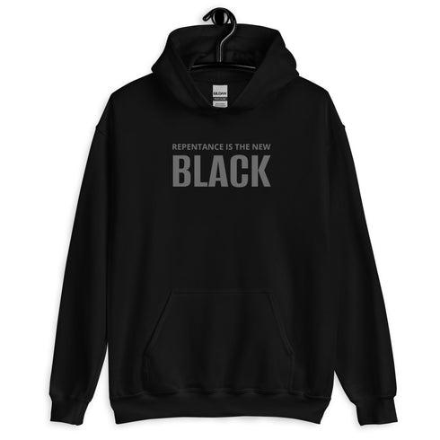 Repentance is The New Black Smoke Hoodie