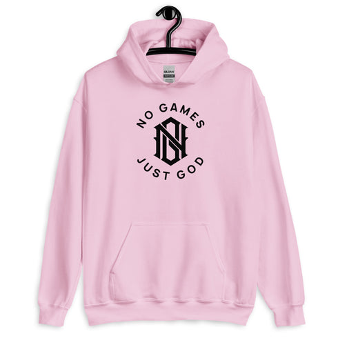 No Games Just God Onyx Hoodie