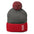 Dark Heather Grey/ Red