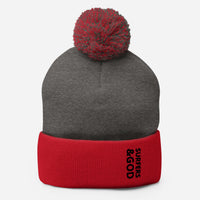 Dark Heather Grey/ Red