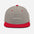 Heather Grey/ Red