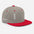 Heather Grey/ Red